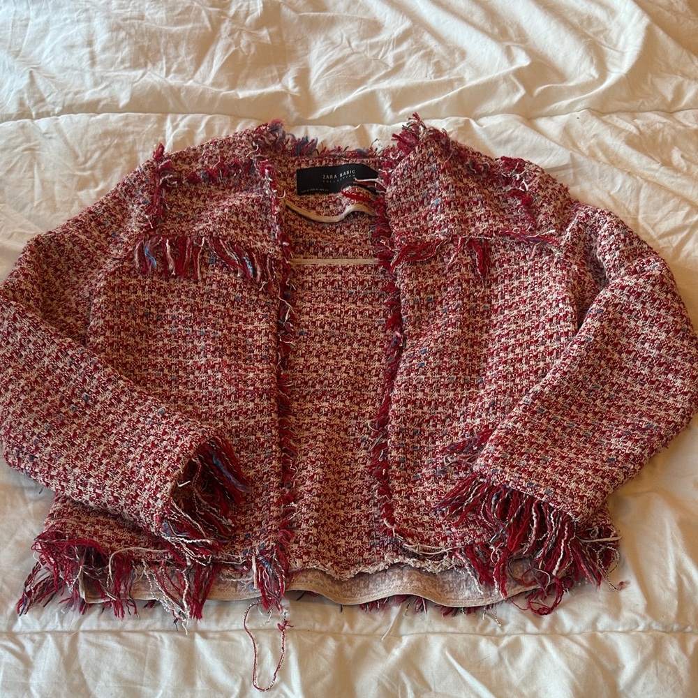 Zara tweed jacket